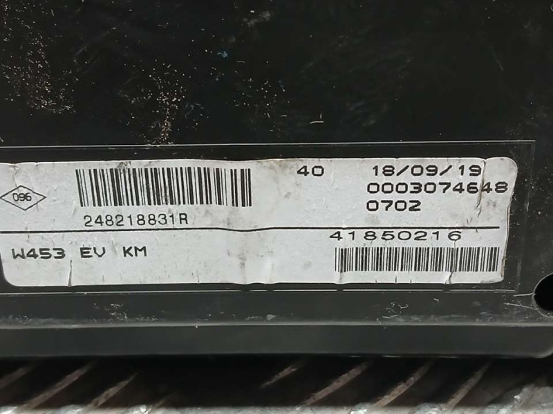 Recambio de cuadro instrumentos para smart fortwo coupe electric drive / eq pull&bear (453.391) referencia OEM IAM 248218831R 30