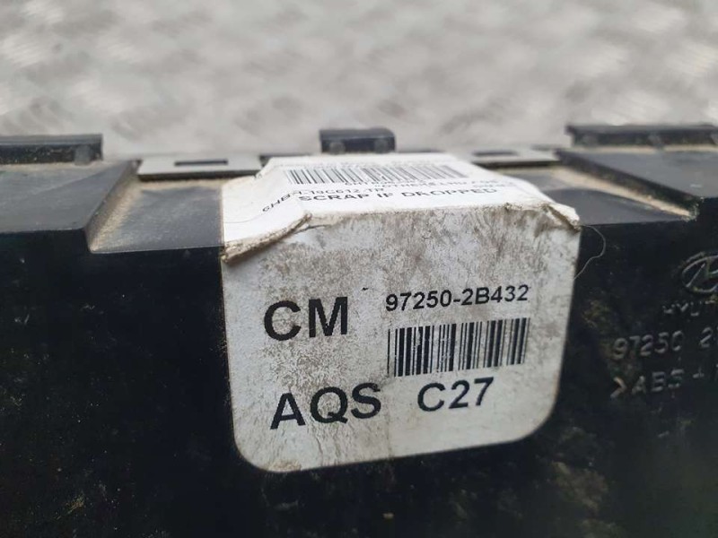 Recambio de mando climatizador para hyundai santa fe (bm) 2.2 crdi comfort 4x4 referencia OEM IAM 972502B432  