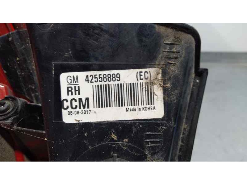 Recambio de piloto trasero derecho para opel mokka x selective star/stop referencia OEM IAM 42558889  