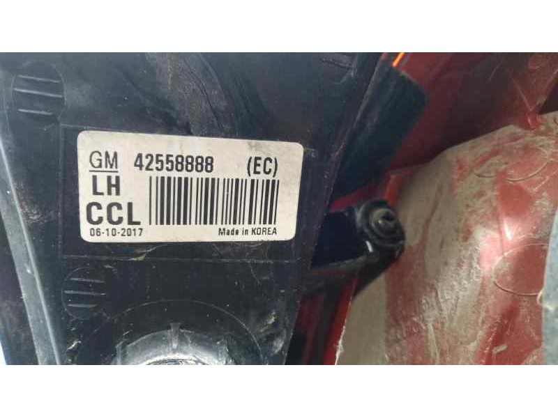Recambio de piloto trasero izquierdo para opel mokka x selective star/stop referencia OEM IAM 42558888  