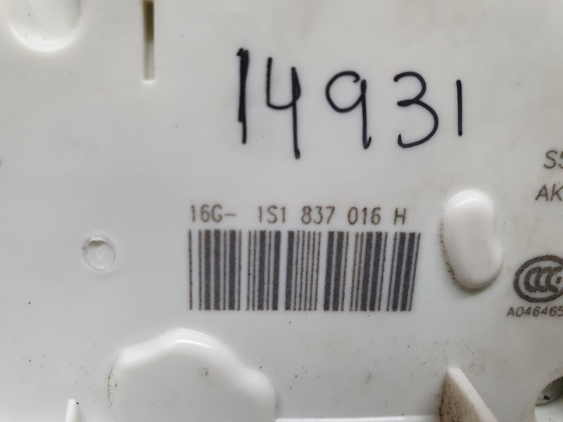 Recambio de cerradura puerta delantera derecha para volkswagen up! (122) high up! bmt referencia OEM IAM 1S1837016H  6 PINES