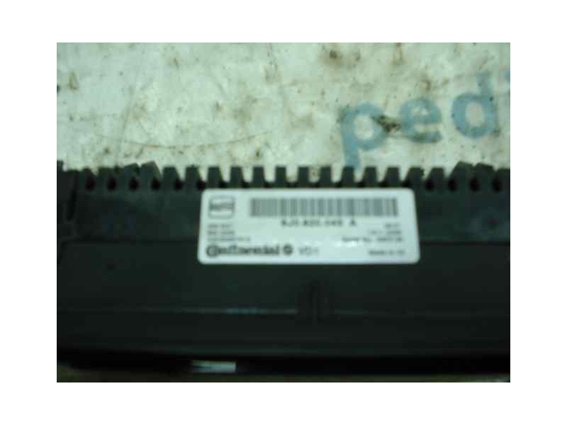 Recambio de mando climatizador para seat ibiza (6j5) stylance / style referencia OEM IAM 6J0820043A  CONTINENTAL