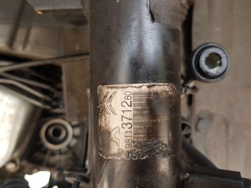 Recambio de amortiguador delantero izquierdo para citroën c3 feel referencia OEM IAM 9811371280  