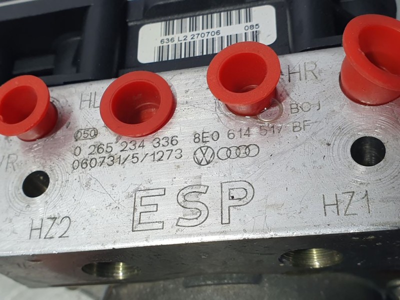 Recambio de abs para audi a4 berlina (8e) 2.0 tdi 16v (103kw) referencia OEM IAM 8E0614517BF 0265234336 BOSCH