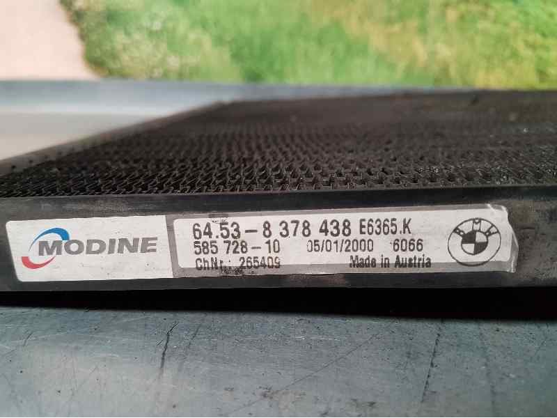 Recambio de condensador / radiador aire acondicionado para bmw serie 5 berlina (e39) 523i referencia OEM IAM 64538378438 5857281