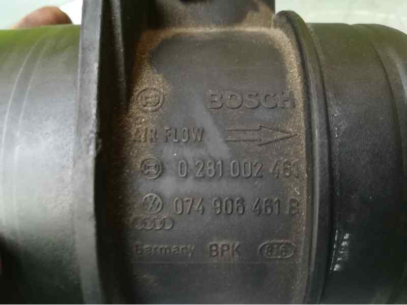 Recambio de caudalimetro para audi a4 berlina (8e) 2.0 tdi 16v (103kw) referencia OEM IAM 074906461B 0281002461 BOSCH