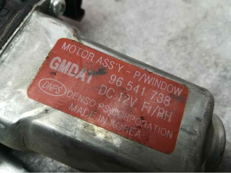 Recambio de elevalunas delantero derecho para chevrolet kalos 1.2 cat referencia OEM IAM 96541738 2 PINS 