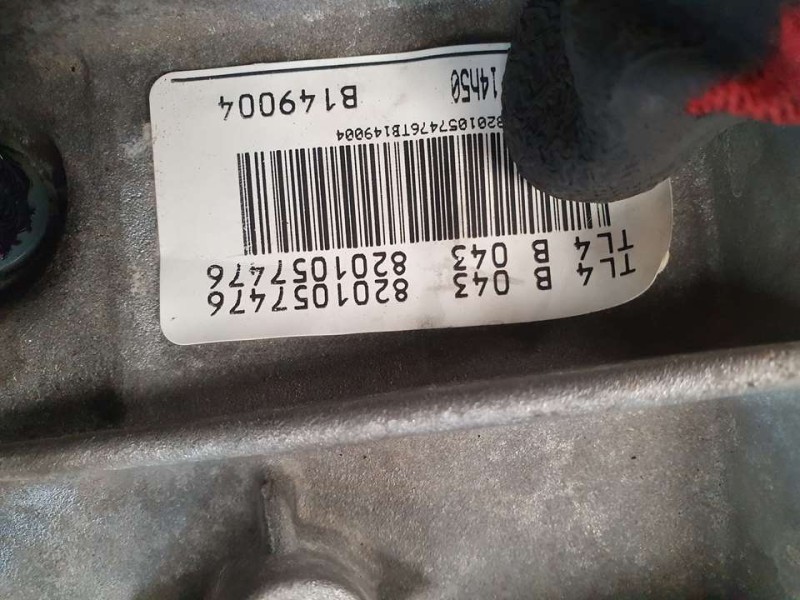 Recambio de caja cambios para dacia duster laureate 4x2 referencia OEM IAM TL4043 B149004 6VELOCIDADES