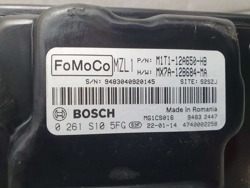 Recambio de centralita motor uce para ford puma hybrid titanium referencia OEM IAM 9483040920145 0261S105FG BOSCH