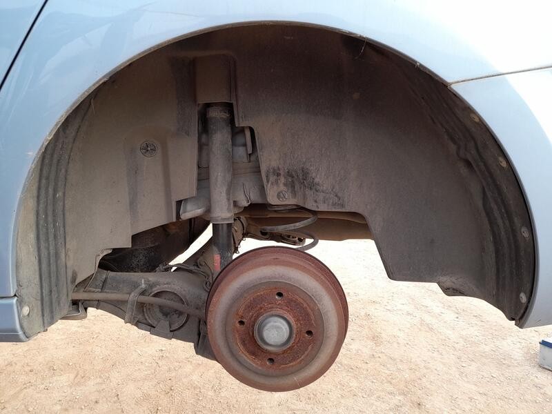 Recambio de plastico pase rueda tras. izq. para citroën c-elysee (dd_) 1.6 hdi 92 referencia OEM IAM 9678690580  