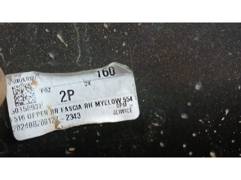 Recambio de paragolpes trasero para jeep avenger (j2) electric referencia OEM IAM 735783135 ROZADO 