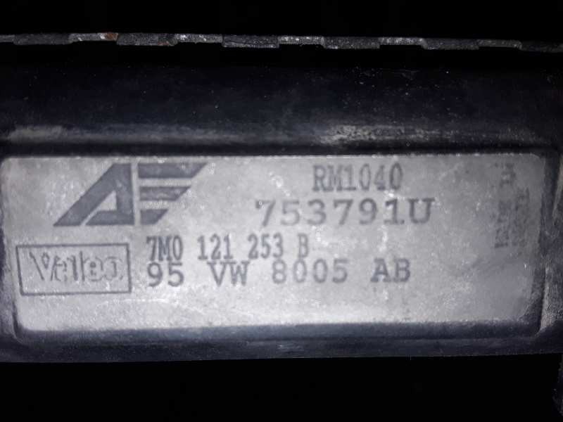 Recambio de radiador agua para volkswagen sharan (7m8) 1.9 tdi referencia OEM IAM 753791U  VALEO