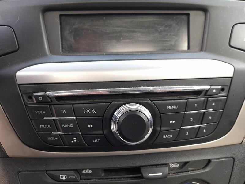 Recambio de sistema audio / radio cd para citroën c-elysee (dd_) 1.6 hdi 92 referencia OEM IAM 1609428280  