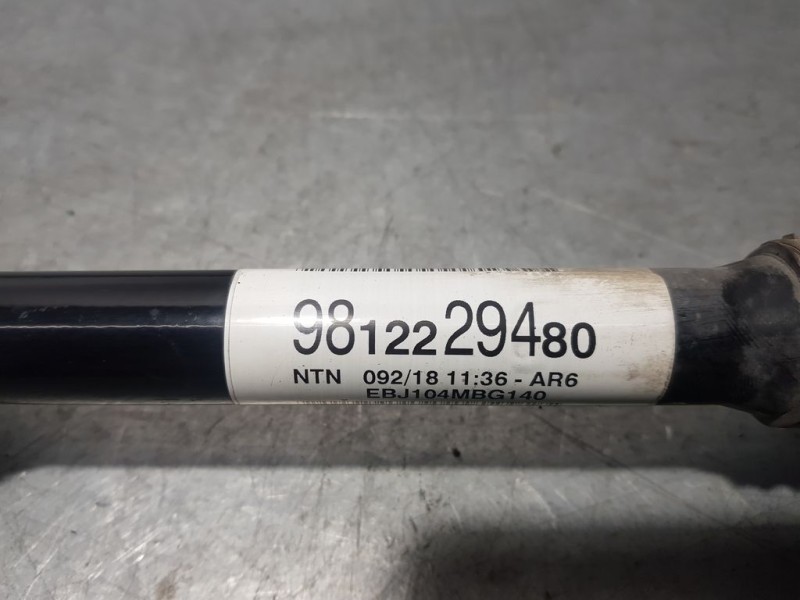 Recambio de transmision delantera izquierda para ds 7 crossback grand chic referencia OEM IAM 9812229480  