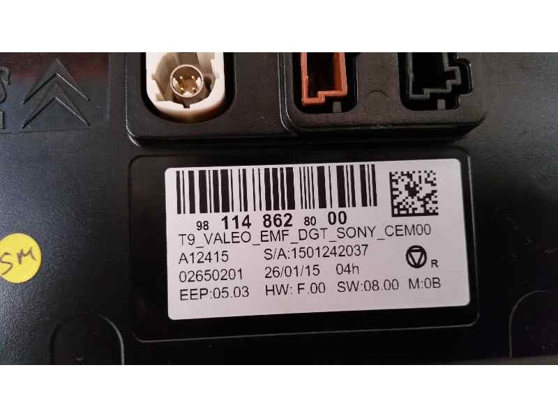 Recambio de sistema audio / radio cd para peugeot 308 access referencia OEM IAM 503551223807 9810475880 MAGNET ARELL