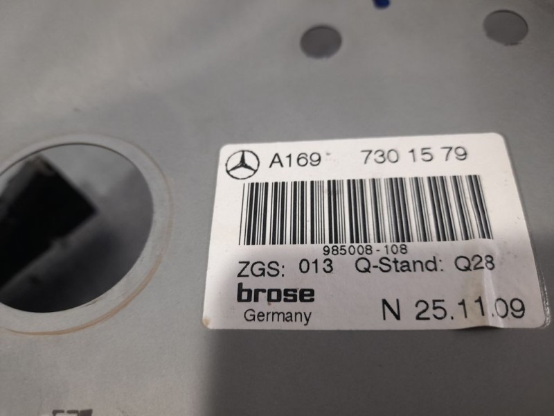 Recambio de elevalunas trasero izquierdo para mercedes-benz clase b (w245) 180 cdi (245.207) referencia OEM IAM A1698203185 1000