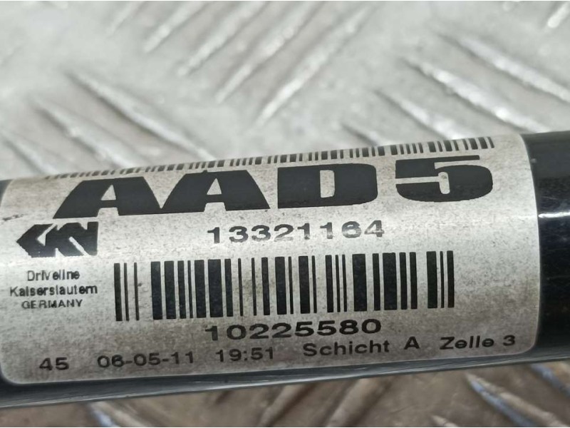 Recambio de transmision delantera derecha para opel astra j lim. selective referencia OEM IAM 13321164 10225580 