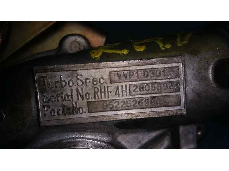 Recambio de turbocompresor para citroën xsara picasso 2.0 hdi cat (rhy / dw10td) referencia OEM IAM VVP10301 9622526980 IHI