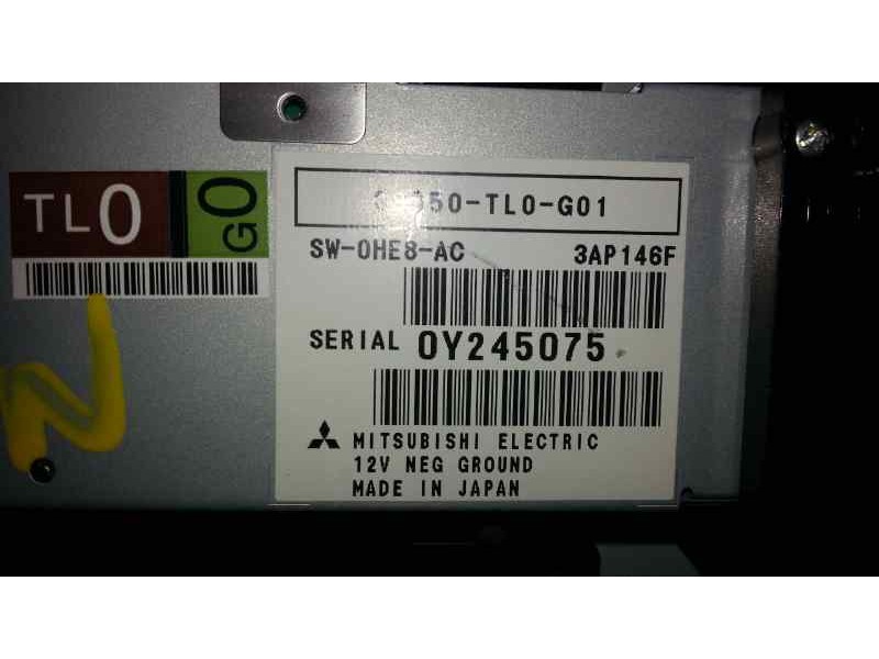 Recambio de mando radio para honda accord tourer (cw) lifestyle referencia OEM IAM 39050TL0G01  MITSUBISHI