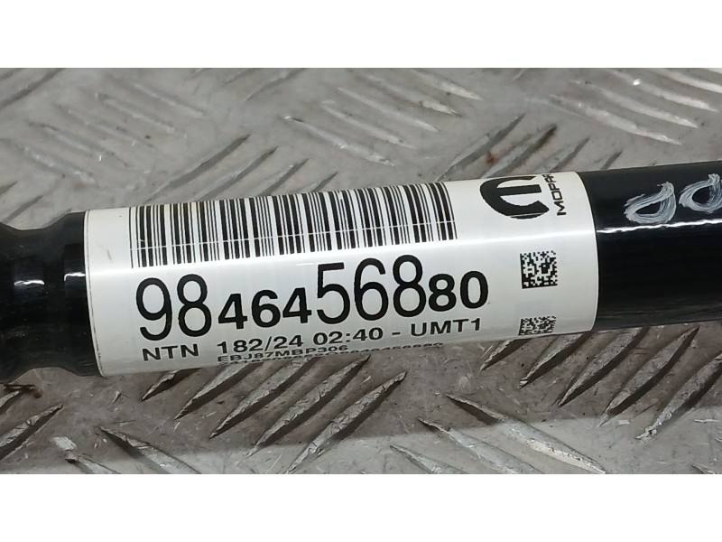 Recambio de transmision delantera derecha para jeep avenger (j2) electric referencia OEM IAM 9846456880  