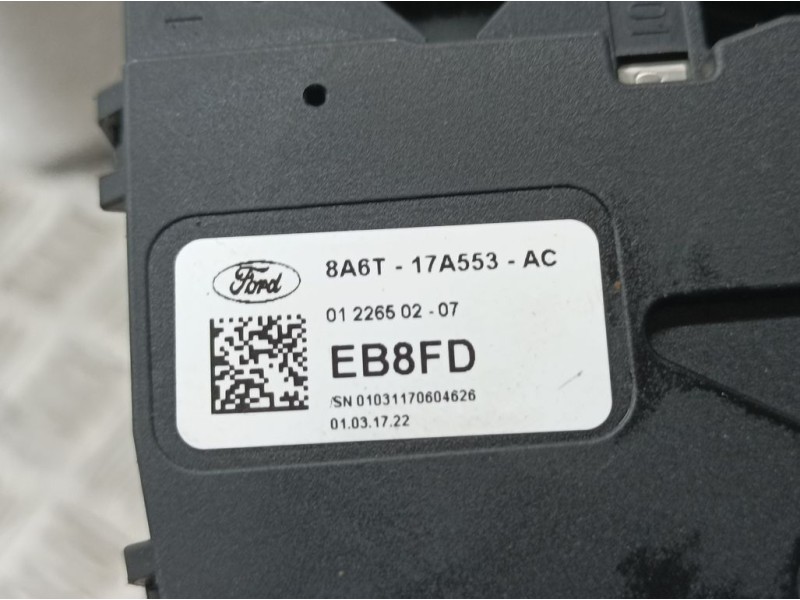 Recambio de mando limpia para ford fiesta (ccn) trend referencia OEM IAM 8A6T17A553AC  