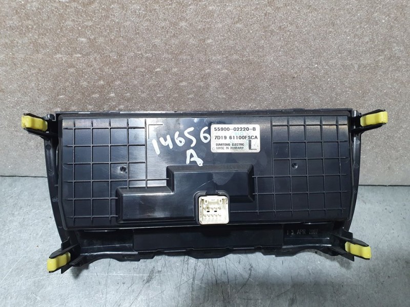 Recambio de mando climatizador para toyota auris luna+ referencia OEM IAM 5590002220B  