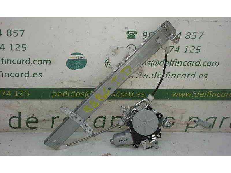 Recambio de elevalunas trasero derecho para honda jazz (gd1/5) 1.4 style referencia OEM IAM  2 PINS ELECTRICO