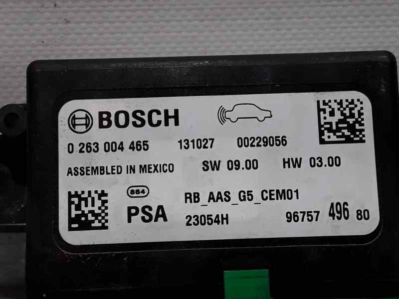 Recambio de modulo electronico para citroën c4 picasso exclusive referencia OEM IAM 9675749680 0263004465 BOSCH