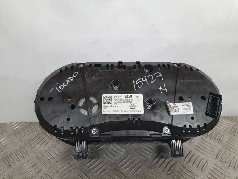 Recambio de cuadro instrumentos para audi a3 sportback (8vf) design edition referencia OEM IAM 8V0920873M A2C13923000 CONTINENTA