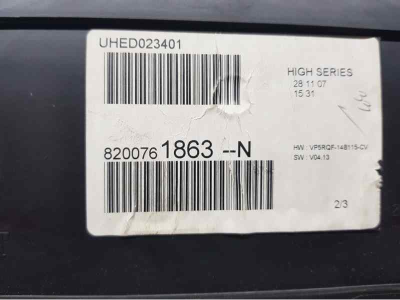 Recambio de cuadro instrumentos para renault clio grandtour authentique referencia OEM IAM 8200761863  