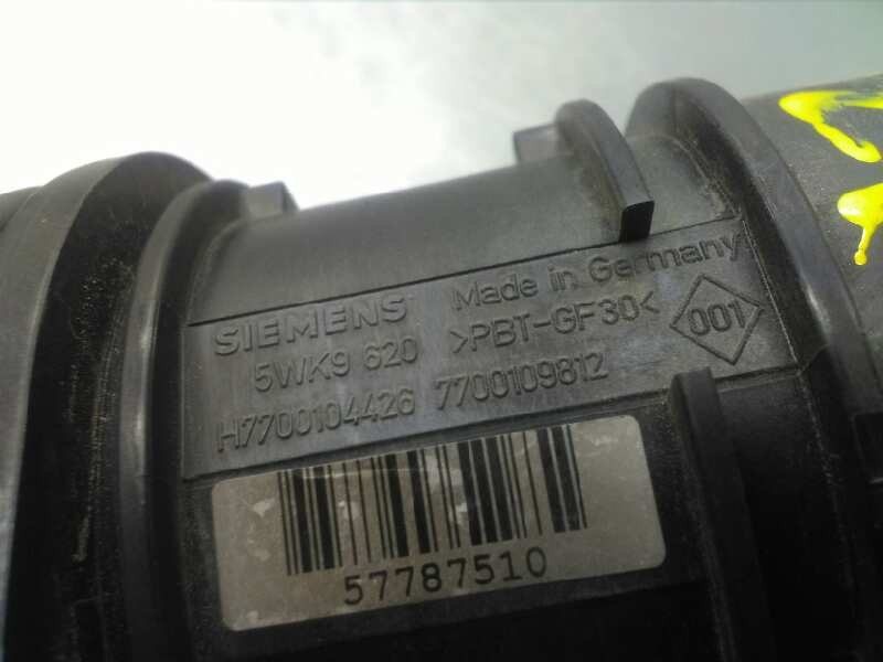 Recambio de caudalimetro para renault megane ii berlina 5p 1.9 dci diesel referencia OEM IAM H7700104426 5WK9620 SIEMENS