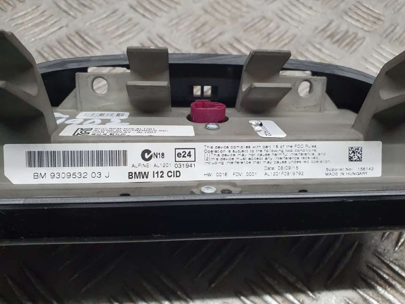 Recambio de sistema navegacion gps para bmw i8 (i12) i8 pure impulse referencia OEM IAM 930953203J  