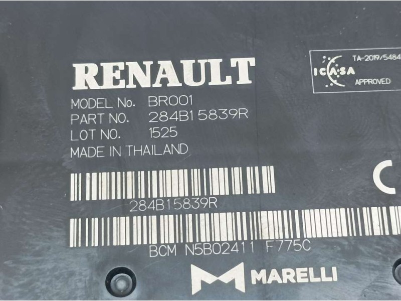 Recambio de modulo electronico para dacia sandero confort referencia OEM IAM 284B15839R  