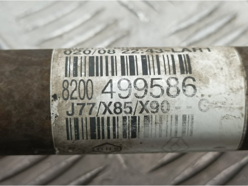 Recambio de transmision delantera derecha para renault clio grandtour authentique referencia OEM IAM 8200499586  