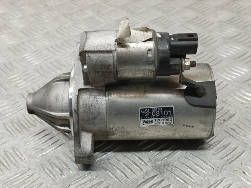 Recambio de motor arranque para hyundai i20 fresh referencia OEM IAM 3610003101 1201952 VALEO