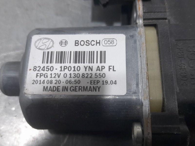 Recambio de elevalunas delantero izquierdo para hyundai ix20 (jc) 1.4 crdi referencia OEM IAM 824501P010 0130822550 BOSCH