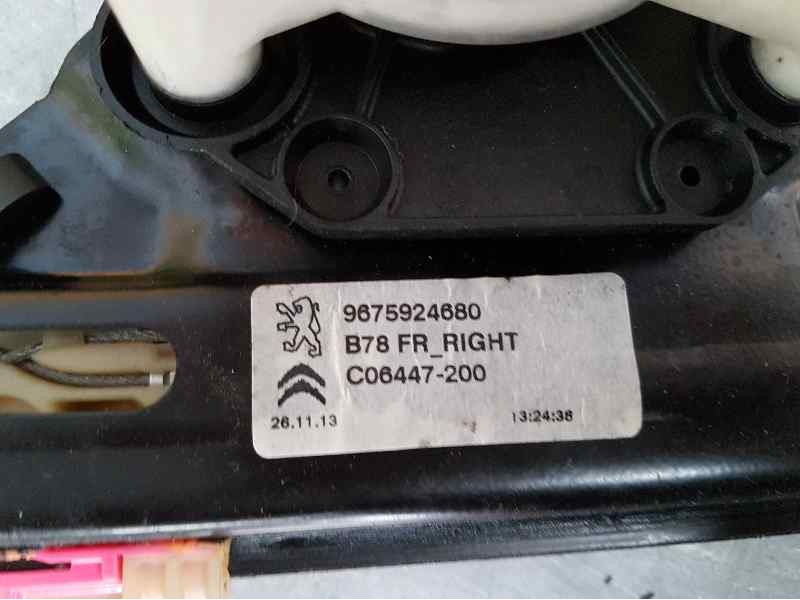Recambio de elevalunas delantero derecho para citroën c4 picasso exclusive referencia OEM IAM 9675924680 C06447200 ELECTRICO 6 P