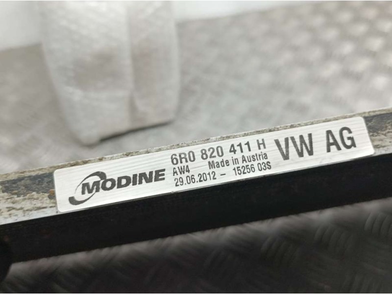 Recambio de condensador / radiador aire acondicionado para skoda fabia (5j2 ) ambition referencia OEM IAM 6R0820411H 1525603S MO
