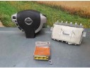 Recambio de kit airbag para nissan x-trail (t31) se referencia OEM IAM   AIRBAG CONDUCTOR TOCADO