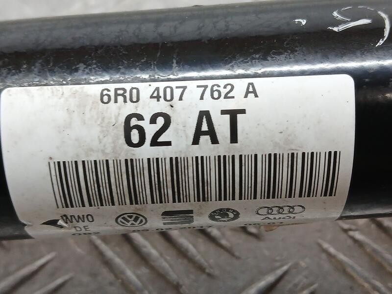 Recambio de transmision delantera derecha para skoda rapid ambition referencia OEM IAM 6R0407762A  