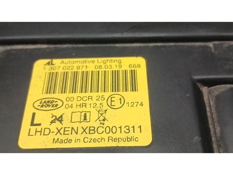 Recambio de faro izquierdo para land rover range rover (lm) vogue referencia OEM IAM XBC001311 XENON TOCADO 1307022971