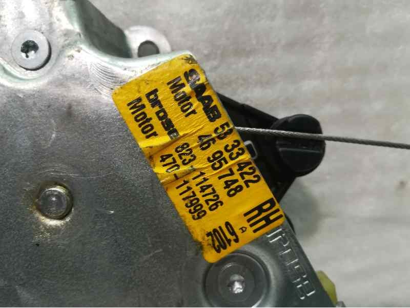 Recambio de elevalunas trasero derecho para saab 9-5 sedán 2.0 t ecopower referencia OEM IAM 5333422 2 PINS ELECTRICO 4695748 82