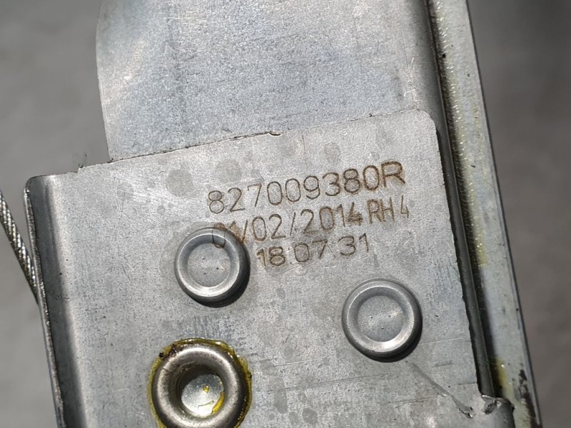 Recambio de elevalunas trasero derecho para renault captur dynamique referencia OEM IAM 827009380R  ELECTRICO 2 PINS