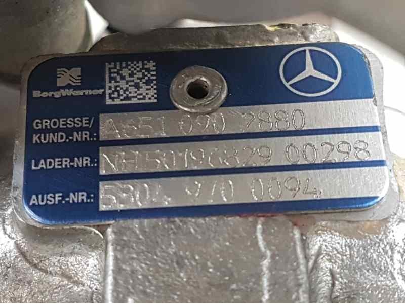 Recambio de turbocompresor para mercedes-benz clase c (w204) coupe 2.1 cdi cat referencia OEM IAM A6510902880 A6510905780 