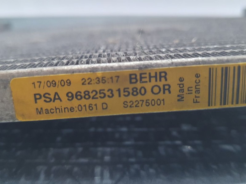 Recambio de condensador / radiador aire acondicionado para citroën c4 berlina millenium referencia OEM IAM 96822531580  BEHR