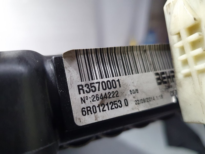 Recambio de radiador agua para skoda fabia (5j2 ) urban referencia OEM IAM 6R0121253 R3570001 