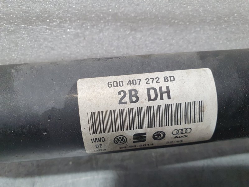 Recambio de transmision delantera derecha para skoda fabia (5j2 ) urban referencia OEM IAM 6Q0407272BD  