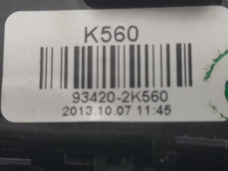 Recambio de mando luces y limpia para kia cee´d (jd) 1.6 crdi 110 referencia OEM IAM 934202K560 934101M531 3753MA2210