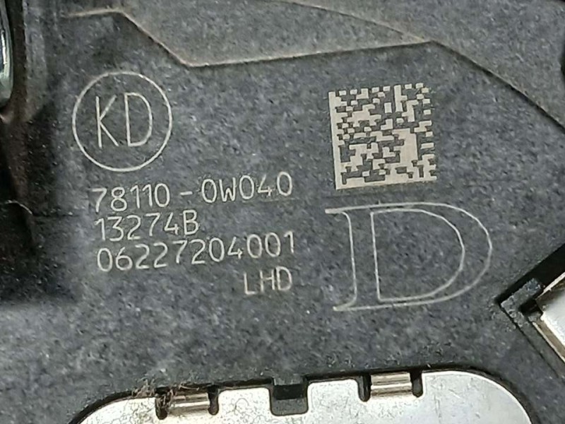 Recambio de potenciometro pedal para toyota auris active referencia OEM IAM 781100W040 13274B 