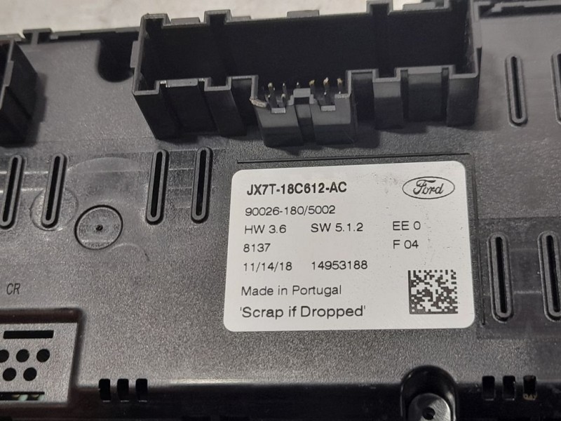 Recambio de mando climatizador para ford focus st-line referencia OEM IAM JX7T18C612AC 900261805002 